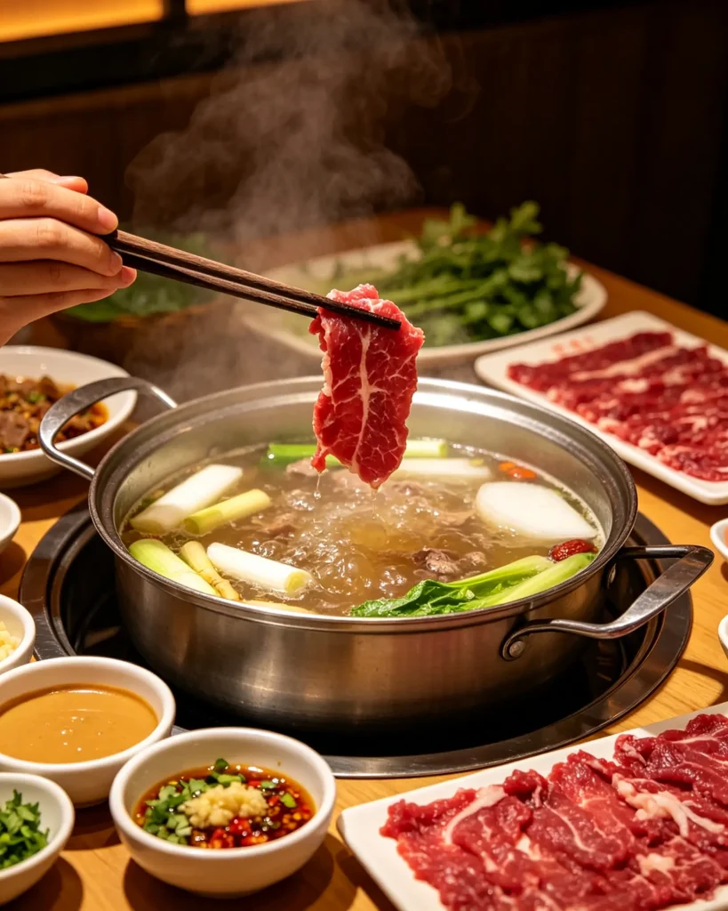 嫩肉切片颜色鲜亮，肌肉纹理较细，脂肪含量不高，切面干净均匀